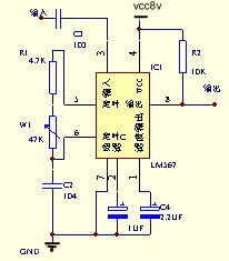 lm567通用音調譯碼器集成電路工作原理及應用