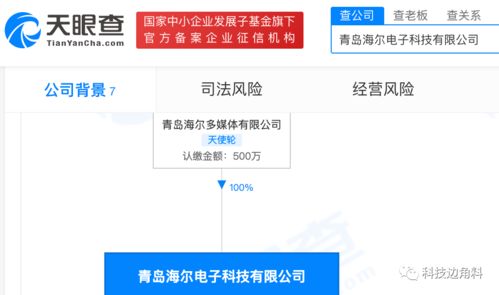 海爾成立青島電子科技公司 布局集成電路銷售與優化產業鏈